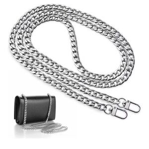 🆕 47 Inch Purse Chain Strap Shoulder Crossbody Replacement Straps with buckle